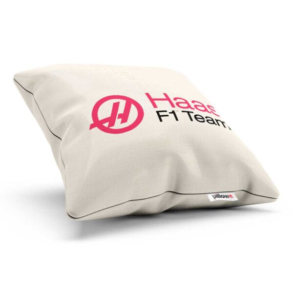 Bavlnený vankúš s logom teamu Haas F1 Team