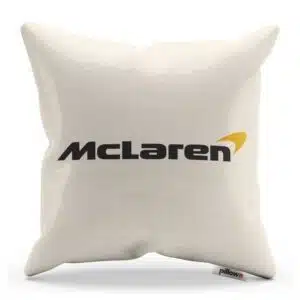 Vankúš s logom pretekárskeho teamu McLaren F1 Team