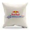 Vankúš s logom pretekárskeho teamu Red Bull Racing