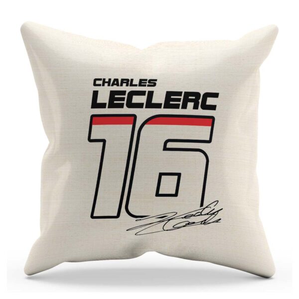 Vankúš Charles Leclerc s logom