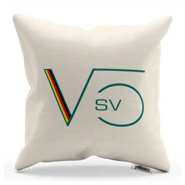 Vankúš Sebastian Vettel - Zelený s vlajkou