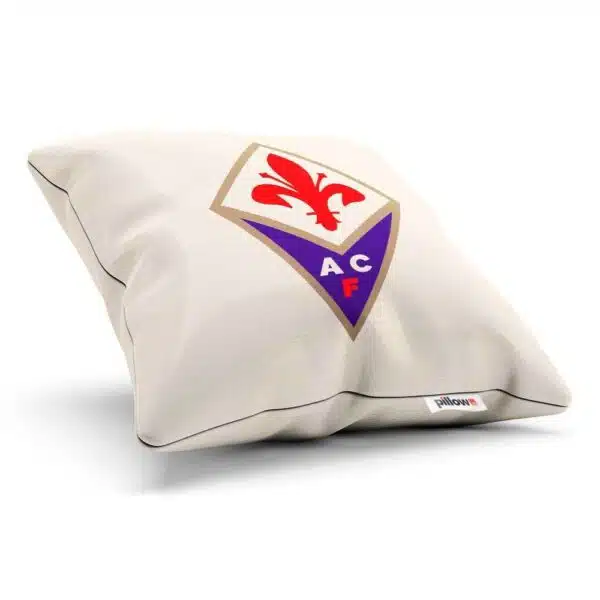Vankúšik s logom klubu AC Fiorentina z Talianskej Serie A