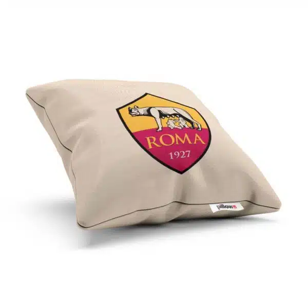Vankúšik s logom klubu AS Roma z Talianskej Serie A
