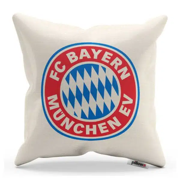 Dekoračný vankúš s emblémom klubu FC Bayern Mníchov