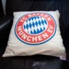 Dekoračný vankúš s logom klubu FC Bayern Mníchov