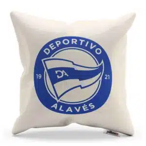 Deportivo Alavés s modrým logom na vankúši - Darček