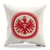Červený emblém Eintracht Frankfurt na vankúši