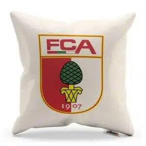 Originálny vankúš s logom futbalového klubu FC Augsburg