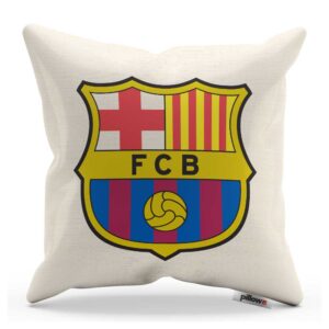 Dekoračný vankúšik s logom FC Barcelona z Primera División