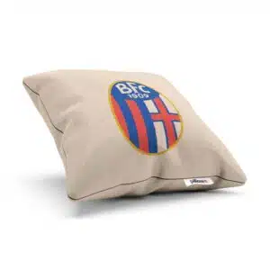Bologna FC futbalový klub, tlačené logo na vankúšiku