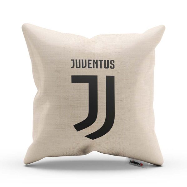 Decentný vankúš s logom futbalového klubu Juventus Turín