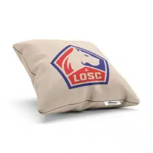 Vankúšik s logom futbalového tímu Lille OSC