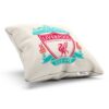 Liverpool fotbalový klub, tlačené logo na vankúši