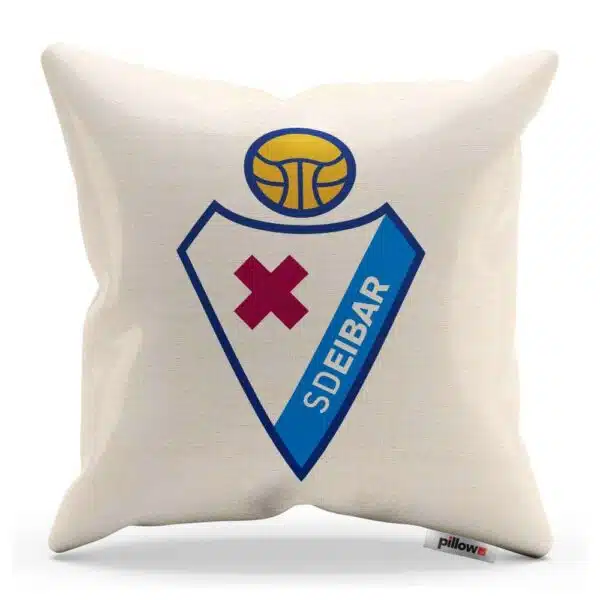 Dekoračný vankúš s emblémom klubu SD Eibar