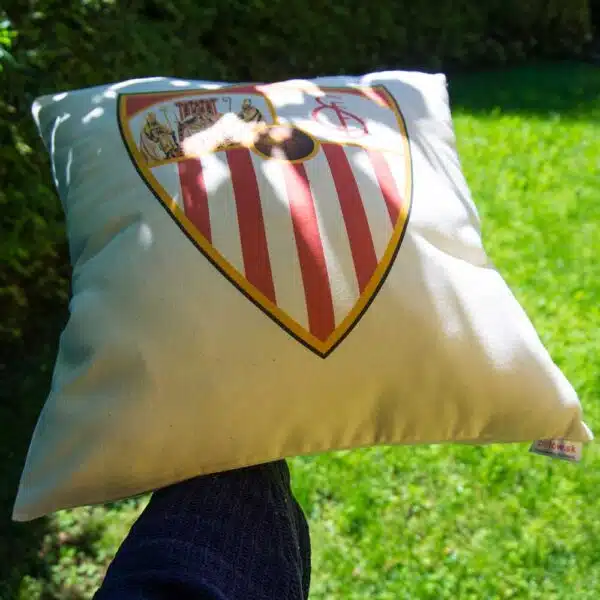 Dekoračný vankúš z bavlny s logom Sevilla FC