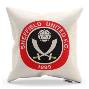 Športový vankúš s logom futbalového teamu Sheffield United