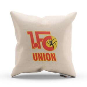 1. FC Union Berlín fotbalový klub, tlačené logo na vankúši