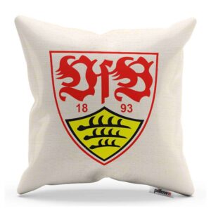 Vankúš VfB Stuttgart s logom futbalového klubu