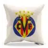 Vankúšik Villarreal CF s logom futbalového klubu z La Ligy