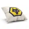 Symbol FC Wolverhampton na obliečke v žlto čiernej farbe