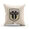 Vankúš s logom futbalového klubu Angers SCO