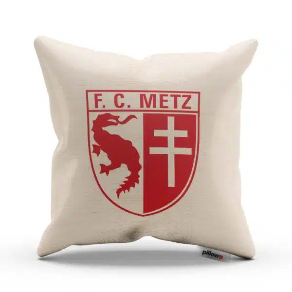 Vankúš s logom futbalového klubu FC Metz