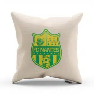 Vankúš s logom futbalového klubu FC Nantes