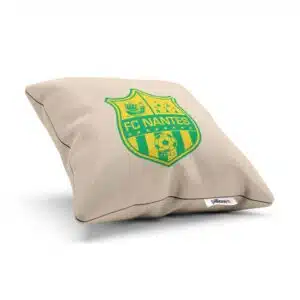 Vankúšik s logom futbalového tímu FC Nantes
