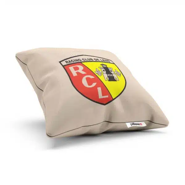 Vankúšik s logom futbalového tímu Racing Club de Lens