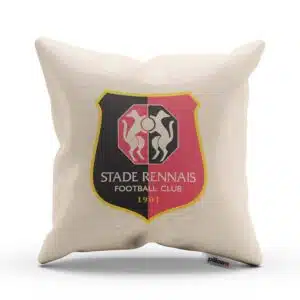 Vankúš s logom futbalového klubu Stade Rennais FC