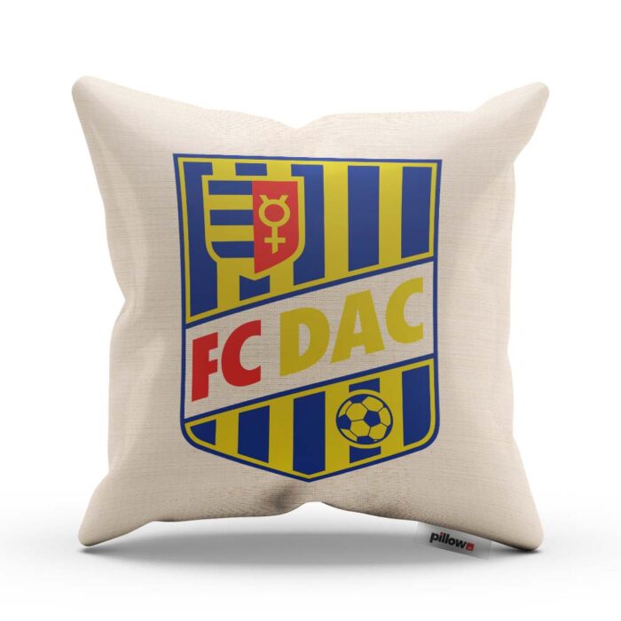 Vankúšik s logom futbalového klubu FC DAC 1904 Dunajská Streda