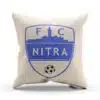 Vankúšik s logom futbalového klubu FC Nitra