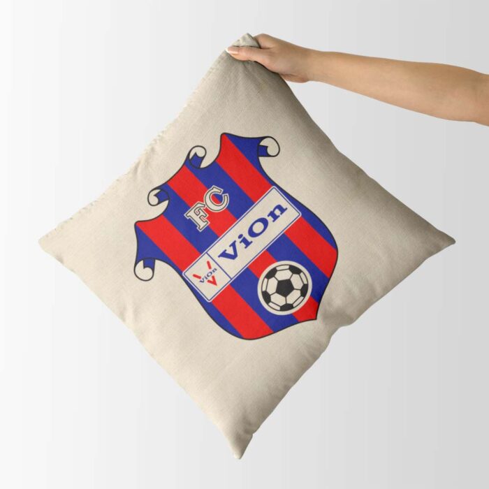 Dekoračný vankúš s logom FC ViOn Zlaté Moravce - Vráble