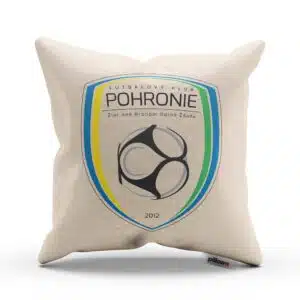 Vankúšik s logom futbalového klubu FK Pohronie Žiar n.H. Dolná Ždaňa