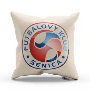 Vankúšik s logom futbalového klubu FK Senica