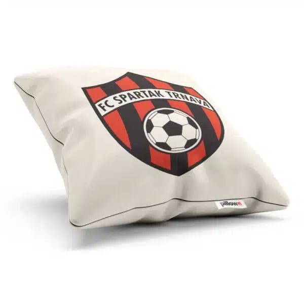 Vankúš s logom futbalového klubu FC Spartak Trnava