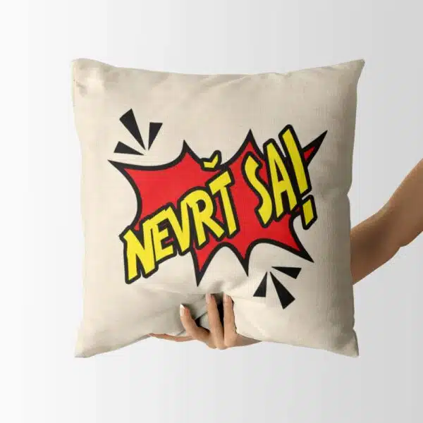 Originálny darček s vtipným nápisom Nevrť sa!