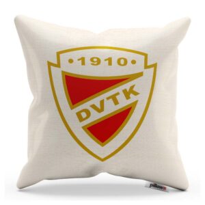 Vankúš s motívom DVTK – štýlový doplnok a skvelý darček pre každého fanúšika maďarského futbalu, dostupný na Pillow.Sk