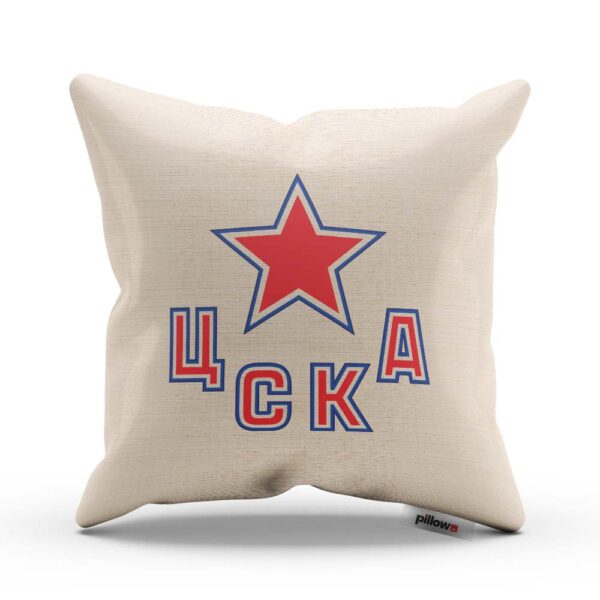 Vankúš hokejového klubu CSKA Moskva z KHL