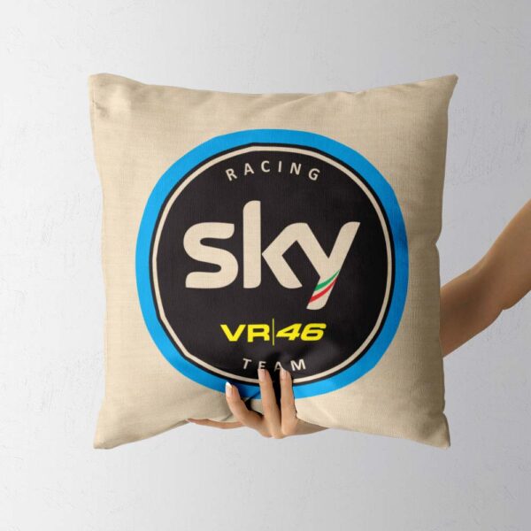 Darčekový vankúš s logom Sky Racing Team VR46 z MotoGP