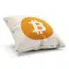 Originálny bavlnený vankúšik Bitcoin pre každého fanúšika virtuálnej meny