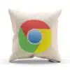 Päť farebný dekoračný vankúšik Google Chrome ozdobí vašu pohovku a aj pri oddychu na ňom môžete ďalej surfovať
