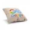 Vankúšik pre fanúšikov Google s farebným logom