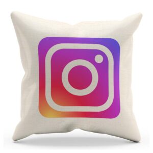 Vankúš so sieťou Instagram