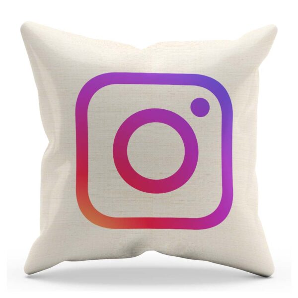 Vankúš s logom Instagram