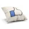 Nezameniteľné logo Facebook LIke na vankúšiku ktorý môže ozdobiť aj vašu obývačku