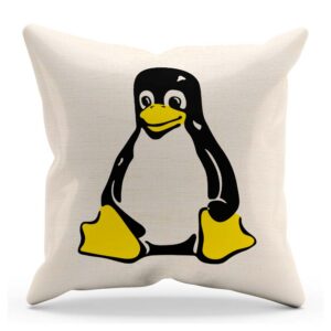 Vankúšik so zvieratkom tučniačika Linux TUX bude mať zaslúžené miesto vo Vašej pracovni