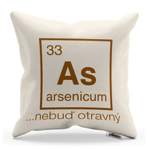 Vankúšik s drzým nápisom "...nebuď otravný" z bavlny