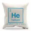 Vtipný darček vankúš s periodickým prvkom Helium