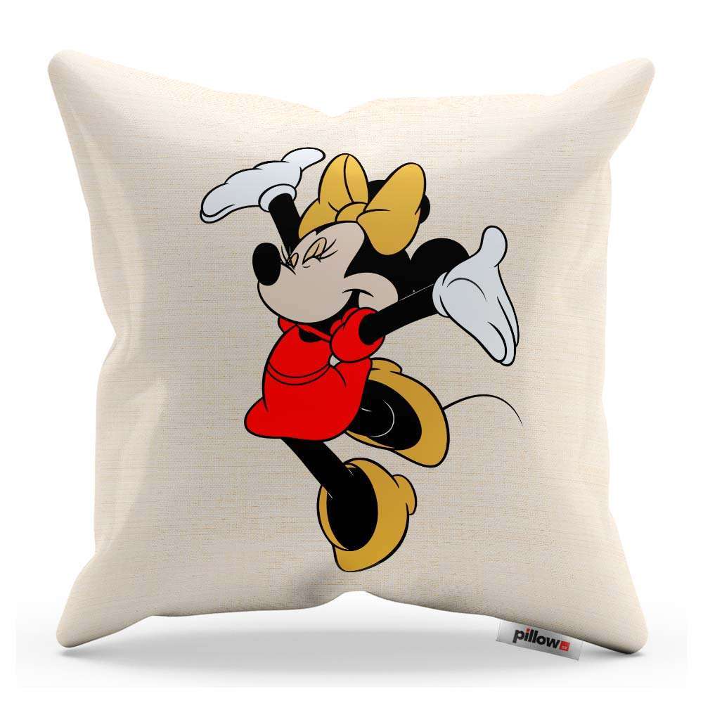 Veselá postavička Minnie Mouse na darčekovom vankúši